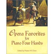 Opera Favorites For Piano Four Hands
