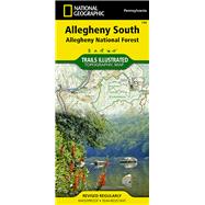 National Geographic Allegheny South Allegheny National Forest Map