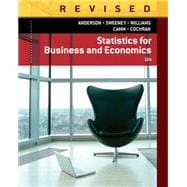 Statistics for Business & Economics, Revised