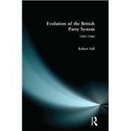 Evolution of the British Party System: 1885-1940