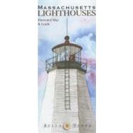 Massachusetts Lighthouses Illustrated Map & Guide