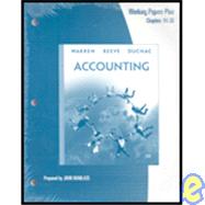 Working Papers Plus, Chapter 14-26 for Reeve/Warren/Duchac’s Accounting, 22nd