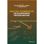 Analytical Techniques for the Elucidation of Protein Function