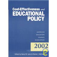 Cost-Effectiveness and Educational Policy