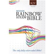 KJV Rainbow Study Bible, Trade Paper King James Version of the Holy Bible