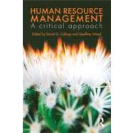Human Resource Management : A Critical Approach