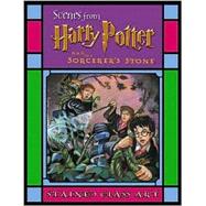 Scenes from Harry Potter and the Sorcerer's Stone Stained Glass Art
