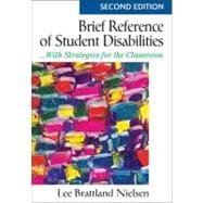 Brief Reference of Student Disabilities; ...With Strategies for the Classroom