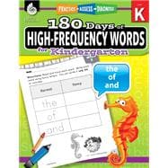 180 Days of High-frequency Words for Kindergarten