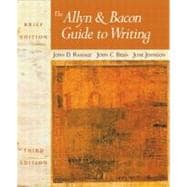 The Allyn & Bacon Guide to Writing, With Mla Guide
