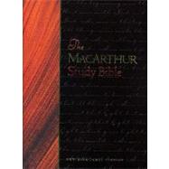 Nkj Macarthur Study Bible, The -Black Bonded Leather Super Saver