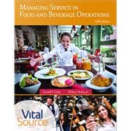 Managing Service in Food and Beverage Operations eBook Voucher and Online Exam Voucher Package (SKU#7071814781005)