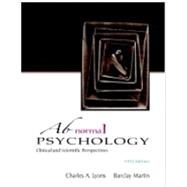 Abnormal Psychology: Clinical and Scientific Perspectives