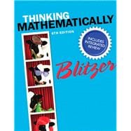 Thinking Mathematically with Integrated Review and Learning Guide plus NEW MyLab Math with Pearson eText -- Access Card Package