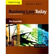 Study Guide for Miller/Jentz's Business Law Today: The Essentials,9780324786347 Study Guide for Miller/Jentz's Business Law Today: The Essentials,9780324786347