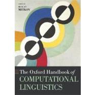 The Oxford Handbook Of Computational Linguistics