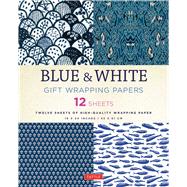 Blue & White Gift Wrapping Papers