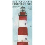 Mid-atlantic Lighthouses Illustrated Map & Guide