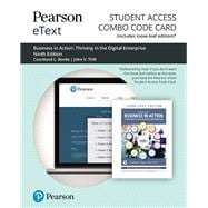 Pearson eText for Business in Action -- Combo Access Card