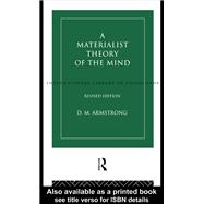 A Materialist Theory of the Mind