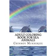 Adult Coloring Book for Sea Animals