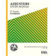 Florida Adjusters Study Guide 27th Edition