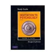 Study Guide for Invitation to Psychology