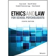 Ethics and Law for School Psychologists,9781119816355