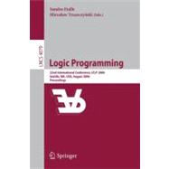Logic Programming : 22nd International Conference, ICLP 2006, Seattle, WA, USA, August 17-20, 2006: Proceedings