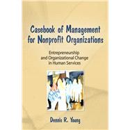 Casebook Management For Non-Profit Organizations: Enterpreneurship & Occup