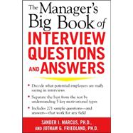 The Manager's Big Book of Interview Questions and Answers