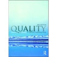 Quality: A Critical Introduction, Third Edition
