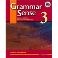 Grammar Sense 3;  Student Book and Audio CD Pack