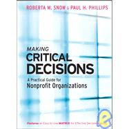 Making Critical Decisions : A Practical Guide for Nonprofit Organizations