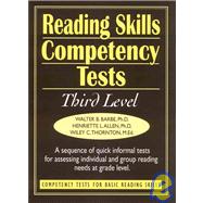 Reading Skills Competency Tests Third Level