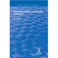 Introductory Sketch of the Bantu Languages
