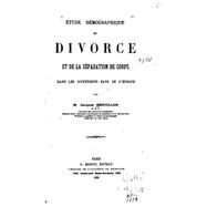 Étude Démographique Du Divorce Et De La Séparation De Corps Dans Les Différents Pays De L'europe