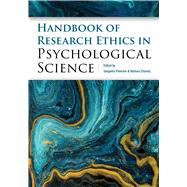 Handbook of Research Ethics in Psychological Science,9781433836367