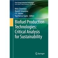 Biofuel Production Technologies