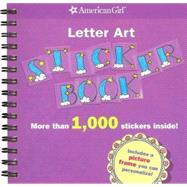 Letter Art Sticker Book