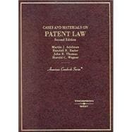 Cases and Materials on Patent Law
