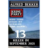 13 Killer im September 2021: Krimi-Paket