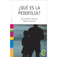Que Es La Pedofilia?/ Pedofilia?,9788449316371