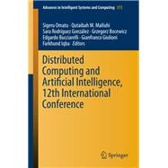 Distributed Computing and Artificial Intelligence, 12th International Conference