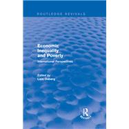 Economic Inequality and Poverty: International Perspectives: International Perspectives