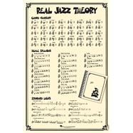 Real Jazz Theory Poster 22 inch. x 34 inch. Poster featuring Real Book Notation