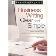 Business Writing Clear And Simple