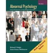 Abnormal Psychology : Clinical Perspectives on Psychological Disorders