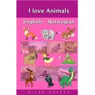 I Love Animals English - Norwegian