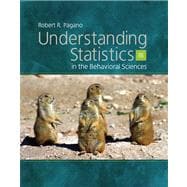 Understanding Statistics In The Behaviorial Sciences